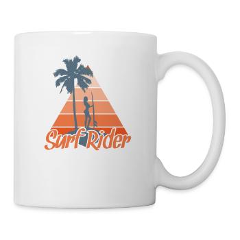 Surf Rider Surfing Water Sports Wind - Mug - white - Right