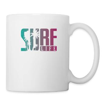Surf Life Surfing Water Sports Wind - Mug - white - Right