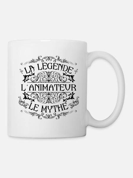 Animateur | la légende Animateur le mythe - Mug blanc - blanc