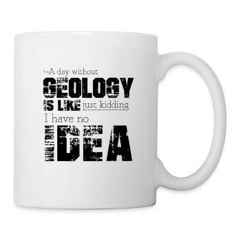 Geologie - Tasse - Weiß - Rechts
