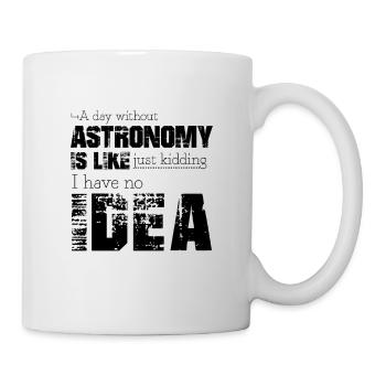 Astronomie - Tasse - Weiß - Rechts