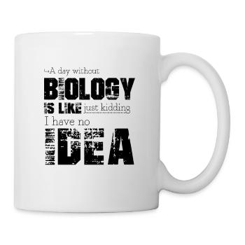 Biologie - Tasse - Weiß - Rechts