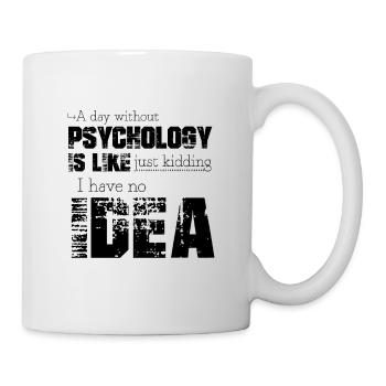 Psychologie - Mug blanc - blanc - Droite