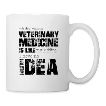 Tiermedizin - Tasse - Weiß - Rechts
