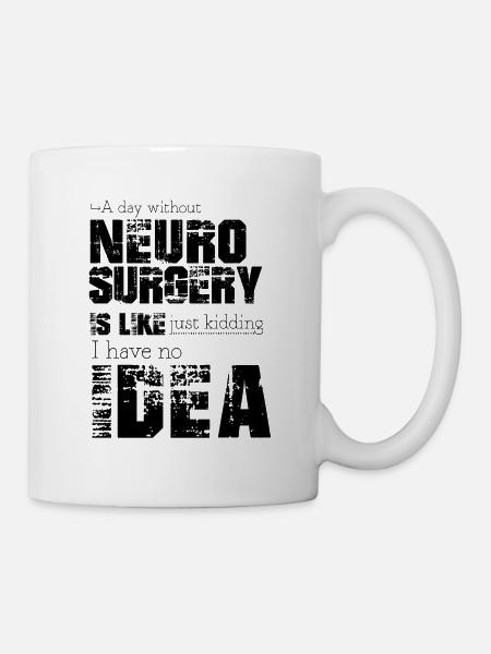 Neurochirurgie - Tasse - Weiß