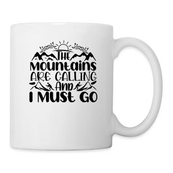 Camping Camper Nature drôle de dicton - Mug blanc - blanc - Droite