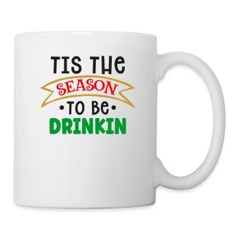 It's the time of year to drink Christmas - Mug - white - Right