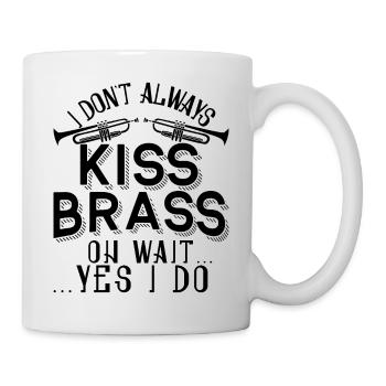 Trumpeter Trumpet Instrument Brass Music - Mug - white - Right