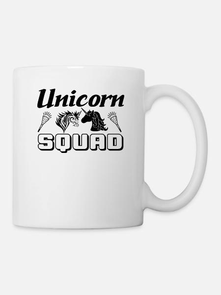 Unicorn Squad Unicorn - Tasse - Weiß
