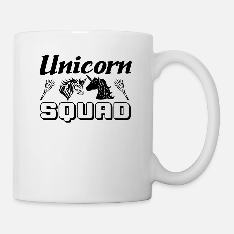 Unicorn Squad Unicorn - Tasse - Weiß