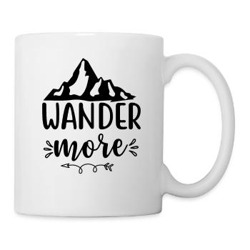 Vacances amoureux de la nature camping drôle de dicton - Mug blanc - blanc - Droite