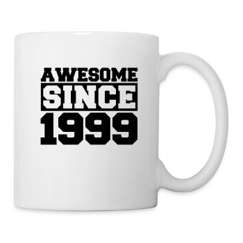 Awesome since 1999 - Mug - white - Right