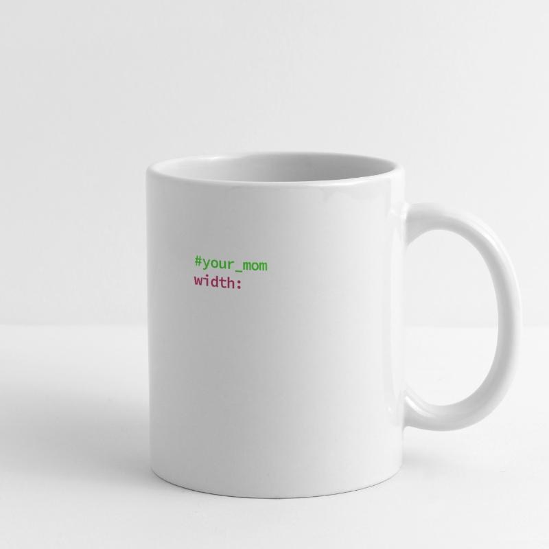Web und CSS Programmierer Developer Coding Code Tasse