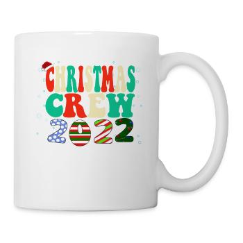 Christmas Crew - Family Vintage Christmas Pajama - Mug - white - Right
