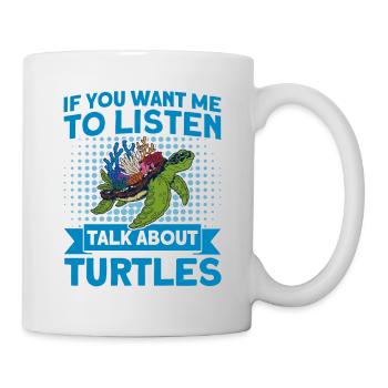Sea turtle Sea turtles Turtles - Mug - white - Right