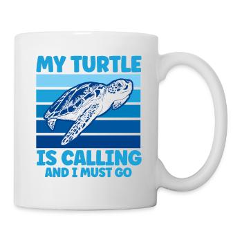 Turtle Keeping Sea Turtle Turtles - Mug - white - Right