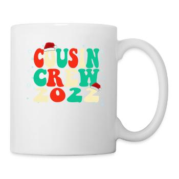 Cosuin Crew 2022 Christmas Family Matching Pajama - Mug - white - Right