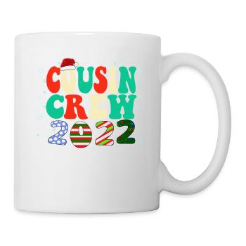 Cousins cute Christmas Pajama Set - Cousin Crew - Mug - white - Right