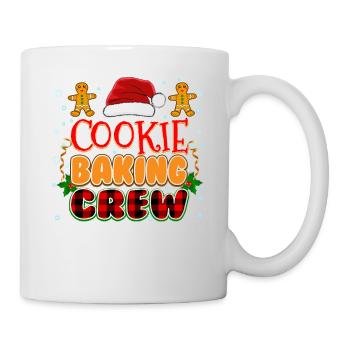 Funny Christmas Pjs Cookie Baking Crew - Mug - white - Right