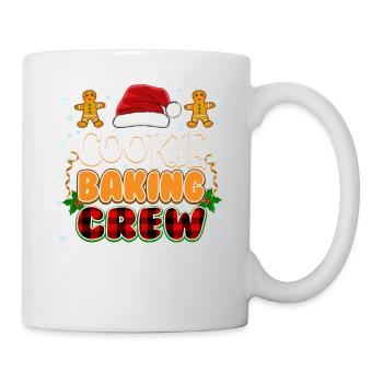 Cookie Baking Crew Famille Pyjama de Noël - Mug blanc - blanc - Droite
