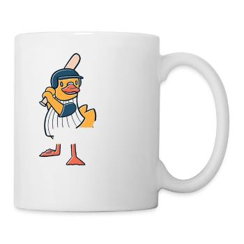 Duck Bird Baseball Gift - Mug - white - Right