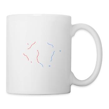 Where Do Meteorologists Relax At The Isobar Weat - Mug - white - Right