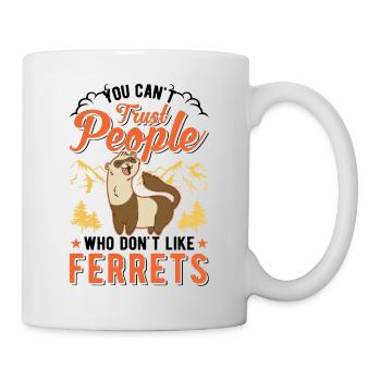Ferret lover Ferret Gift - Mug - white - Right