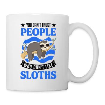 Sloth lover - Mug - white - Right