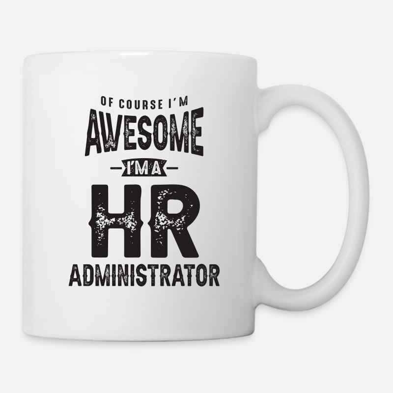 Génial, je suis administrateur des ressources humaines - Mug blanc - blanc
