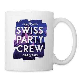 Swiss Party Crew - Tasse - Weiß - Rechts