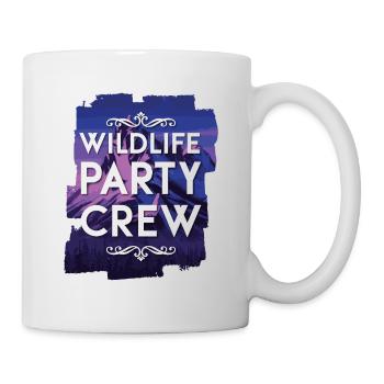 Équipage de la fête de la faune - Mug blanc - blanc - Droite