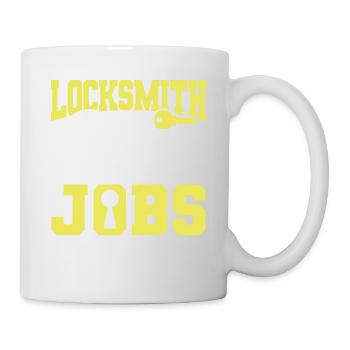 Locksmith Lock Picking Employee Locksmith - Mug - white - Right