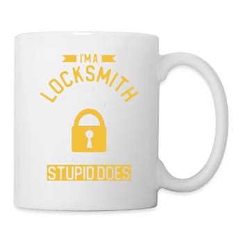 Locksmith Lock Picking Employee Locksmith - Mug - white - Right