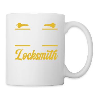 Locksmith Lock Picking Employee Locksmith - Mug - white - Right