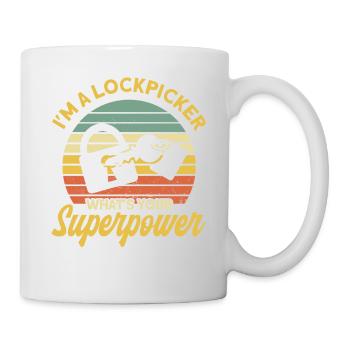 Locksmith Lock Picking Employee Locksmith - Mug - white - Right