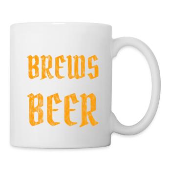 Ce gars brasse la meilleure bière 3 - Mug blanc - blanc - Droite