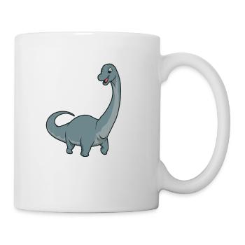 Kawaii Brachiosaurus - Mug - white - Right