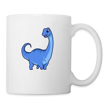 Kawaii Apatosaurus - Mug blanc - blanc - Droite