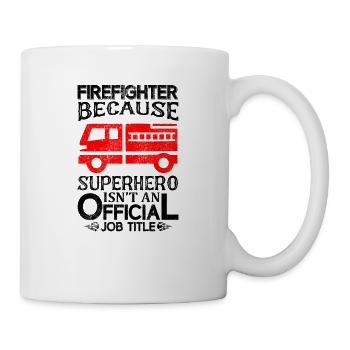 Pompiers Pompiers Pompier - Mug blanc - blanc - Droite