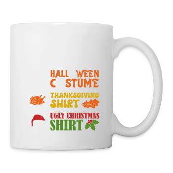 En raison de l’inflation, c’est mon Halloween, - Mug blanc - blanc - Droite