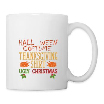 En raison de l’inflation, c’est mon Halloween, - Mug blanc - blanc - Droite