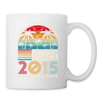 Legendär seit 2015 alle Originalteile - Tasse - Weiß - Rechts