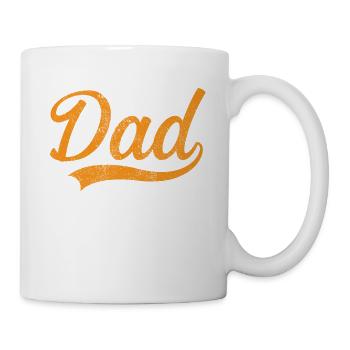 Retro Vintage Daddy 60s 70s 80s 90 Party Costume - Mug - white - Right