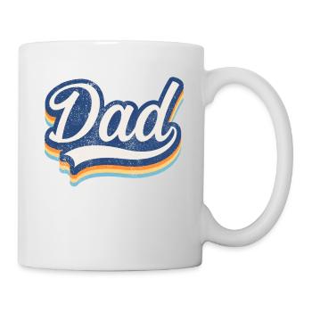 Retro Vintage Daddy 60s 70s 80s 90 Party Costume - Mug - white - Right