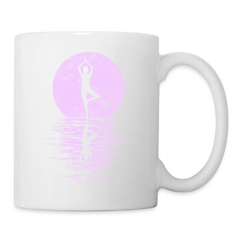 Yogi Yogini Gesundheits Meditation Outfits Girls - Tasse - Weiß - Rechts