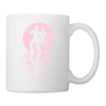 Dancers Dance Couple Dancing, Dance Rumba Fox Tango Salsa - Mug - white - Right
