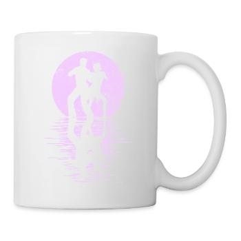 Dancers Dance Couple Dancing, Dance Rumba Fox Tango Salsa - Mug - white - Right