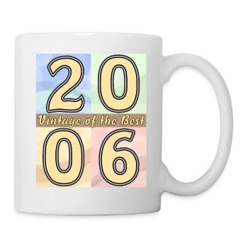 BIRTHDAY YEAR 2006 - Mug - white - Right