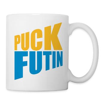 Conception du logo Puck Futin - Mug blanc - blanc - Droite
