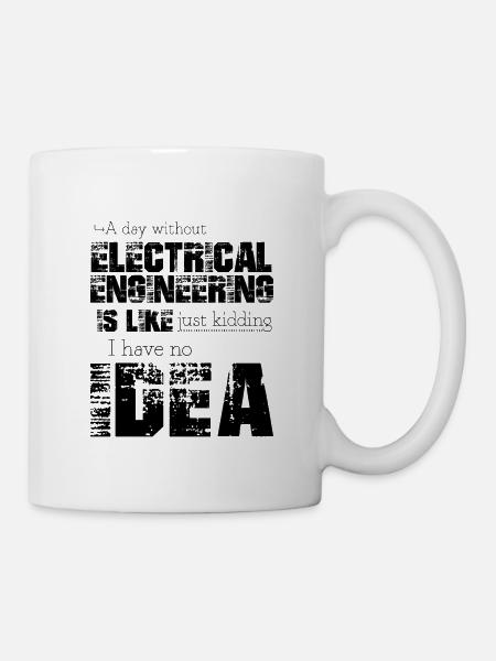 Elektrotechnik - Tasse - Weiß
